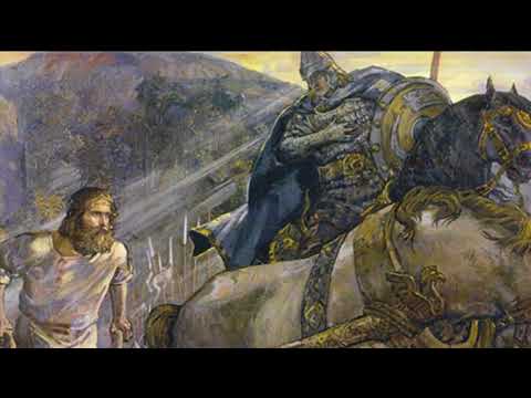 Видео: Былина "Вольга и Микула Селянинович". Исполняет Дмитрий Парамонов на гуслях 11 в.