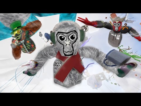 Видео: ПРОШЛИ РАЗНЫЕ ПОЛОСЫ ПРЕПЯТСТВИЙ В GORILLA TAG! | Sane4ek