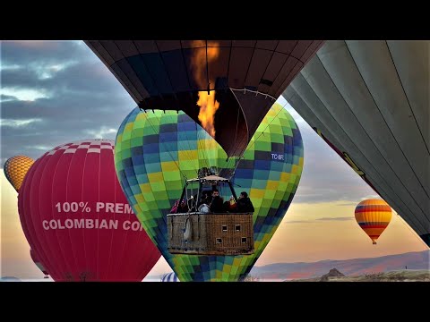 Видео: Cappadocia Hot Air Balloons, Кападокия балони  #adventure #kapadokya #balloon