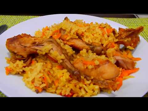 Видео: Рассыпчатый  плов  с  кроликом.