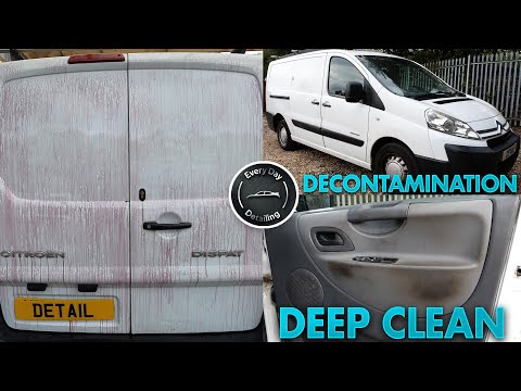 Видео: Мы тщательно очистили заброшенный фургон Citroen, покрытый грязью.