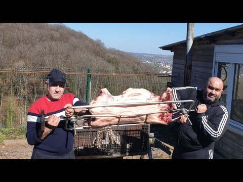 Видео: ФРАНЦУЗКИЙ КАБАН на АРМЯНСКОМ ВЕРТЕЛЕ. ПЕРЕПЕЛИНЫЙ  ШАШЛЫК на МАНГАЛЕ.