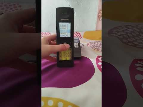 Видео: Мелодии звонка телефона Panasonic kc-tca181ru t