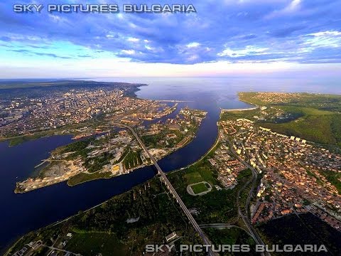 Видео: Aerial video Varna България от високо "Varna seen via drone's Eye" Варна от високо с дрон