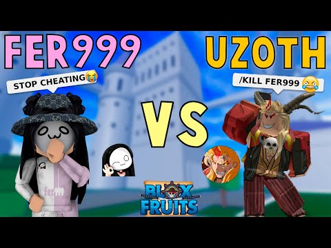 Видео: Я вызвал Узота на бой 1 на 1 в Blox Fruits @ItsUzoth