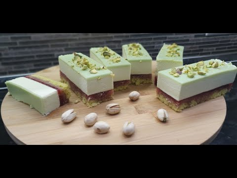 Видео: ОЧЕНЬ Вкусное НАРЕЗНОЕ Пирожное МАЛИНА Фисташка! НЕЖНЕЙШЕЕ Пирожное!