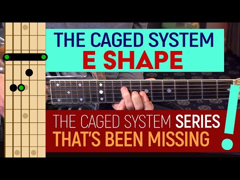 Видео: Часть 2 — Система CAGED (форма E) — Сочетание форм E и C для создания музыки — Урок игры на гитар...