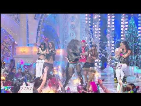 Видео: Нюша - Выше, Проводы старого года, 31.12.12
