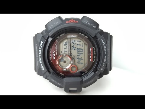 Видео: Обзор и настройка Casio G-Shock G-9300-1E (Review and setting)