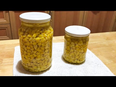 Видео: Եգիպտացորենի պահածո / Консервированная кукуруза / Canned corn