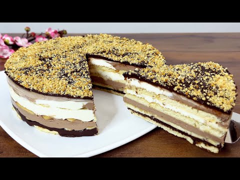 Видео: Это самый вкусный торт, который я когда-либо ела! Все будут просить этот рецепт