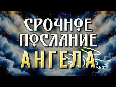 Видео: Ангел просит 🙏 Открой это сейчас! Ты больше не обязан нести эту боль...