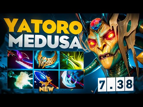 Видео: НОВАЯ МЕДУЗА ОТ ЯТОРО В СЛОЖНОЙ ИГРЕ🔥| Yatoro Medusa 7.38