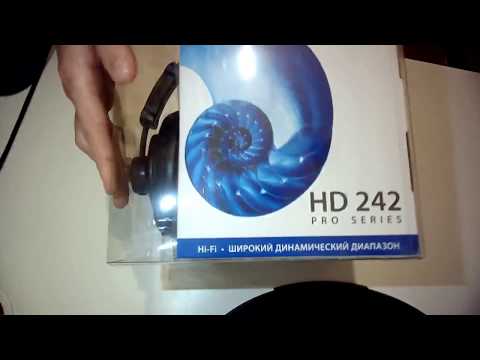 Видео: Axelvox HD242 - распаковка наушников