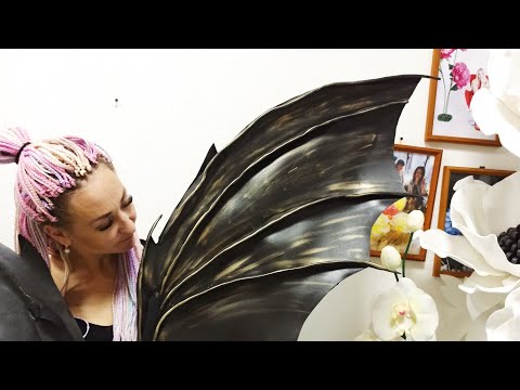 Видео: Крылья из изолона. Бесплатный мастер-класс