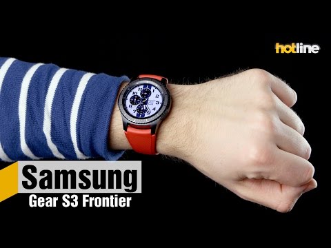 Видео: Samsung Gear S3 Frontier — обзор умных часов для платформы Android