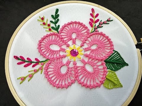 Видео: Ручная вышивка