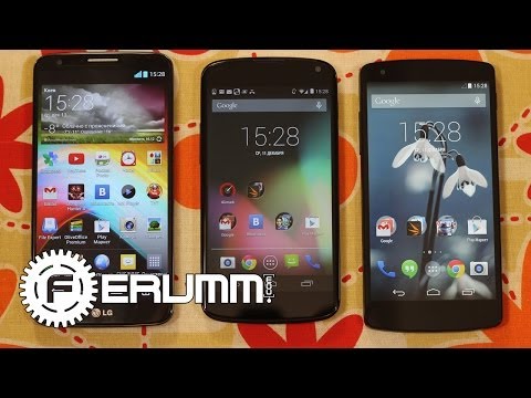 Видео: Nexus 5 vs LG G2 vs Nexus 4 подробное сравнение. Все плюсы и минусы от FERUMM.COM