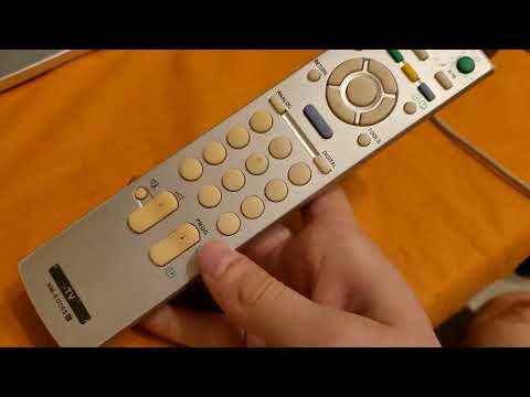 Видео: Телевизор Sony, с интересной историей