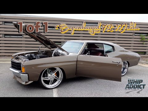 Видео: Первый день! Профессиональный туринговый Chevelle Malibu 72', самый крутой интерьер! Сборка более...
