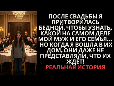 Видео: Она Притворилась Бедной Ради Любви… Но То, Что Сделала Богатая Семья Мужа, Шокировало Всех!