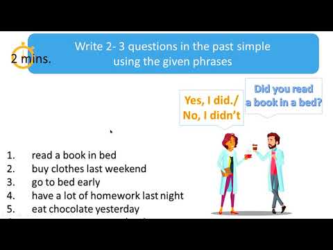 Видео: Английский язык - 5 класс- Past Simple