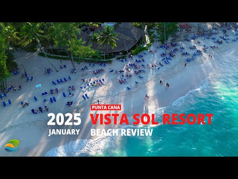 Видео: Vista Sol Punta Cana Beach Resort & Spa — Обзор пляжа
