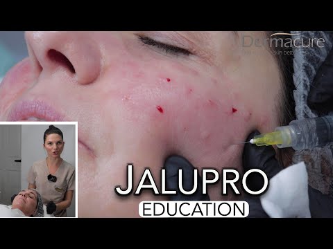 Видео: Техника инъекций JALUPRO для максимального увлажнения и придания упругости коже