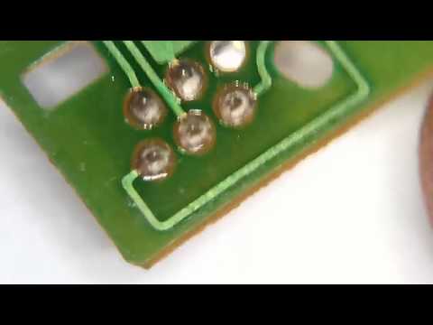 Видео: Смартфон как электронный монитор для микроскопа, Smartphone as a microscope monitor