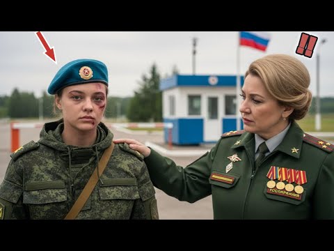 Видео: Увидев синяк у солдатки, женщина-генерал разнесла всю её часть.