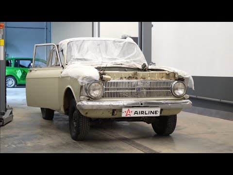 Видео: РЕСТАВРАЦИЯ МОСКВИЧА 412. ОБНОВЛЯЕМ САЛОН