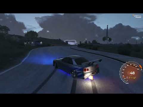 Видео: GTA 5 RP Drift. Nissan Skyline R34 GT-R аренда. Сложно, но можно.