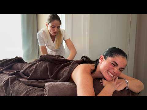 Видео: 50-минутный глубокий массаж с покалыванием и маслом 🇮🇹 ASMR для сна
