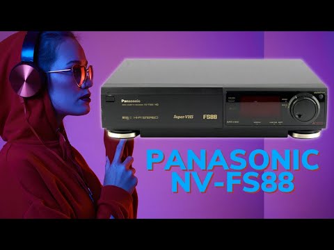 Видео: PANASONIC NV-FS88 - один из лучших эпохи видеомагнитофонов