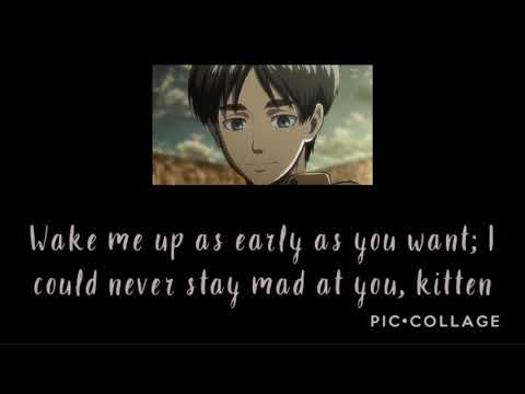 Видео: Утренние объятия | ASMR | Эрен Йегер x Неко! Слушатель