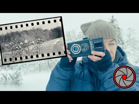 Видео: Фотоаппарат Любитель 2. Снимаем на узкую пленку. Съемка на перфорацию. 125 выпуск.