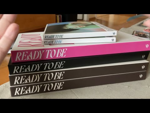 Видео: РАСПАКОВКА АЛЬБОМОВ ТВАЙС READY TO BE || UNBOXING TWICE ALBUMS READY TO BE