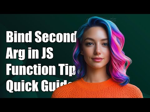 Видео: Как привязать только второй аргумент к функции JavaScript
