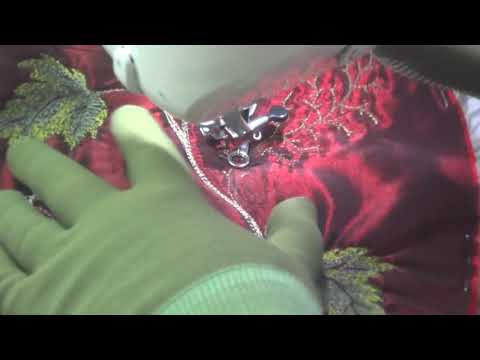 Видео: 5. Стежка, веточка резная.