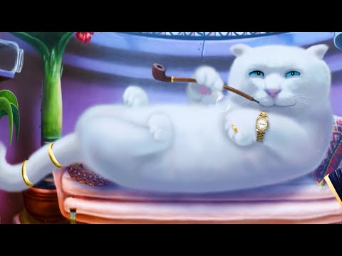 Видео: Кошки в Стране Чудес #1 Catie in MeowmeowLand с Кидом на пурумчата