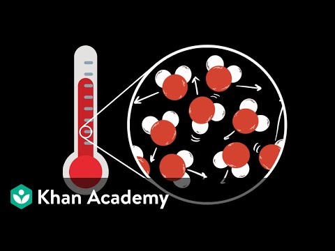 Видео: Тепловая энергия, температура и тепло | Khan Academy