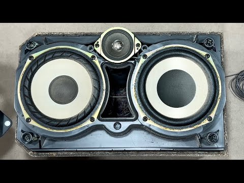 Видео: Техническое обслуживание 3-полосной акустической системы SONY SS-RV900, осмотр, разборка