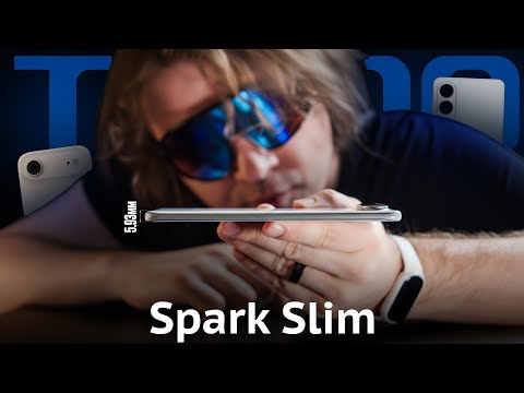 Видео: Тонкий, лёгкий, бюджетный - Tecno Spark Slim