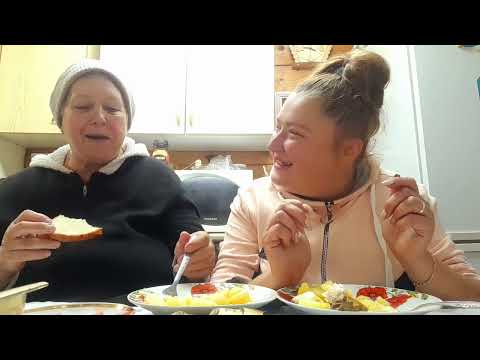 Видео: Мукбанг 🤪 Праздничный 🌷🎈🎈🎈 Ольчик ♥️ С Днём Рождения 💋