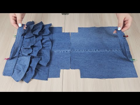 Видео: ✂️ Не выбрасывайте старые джинсы! Сделайте из них сумку, которой будут завидовать!