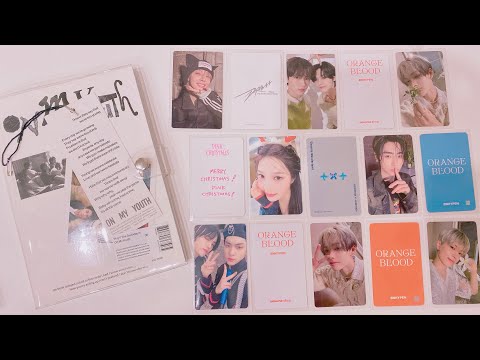 Видео: распаковка карт enhypen и wayv "on my youth" (diary ver)