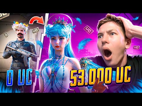 Видео: $53 000 UC! 🔥 ЭТО ВООБЩЕ ВОЗМОЖНО? ИДЕАЛЬНАЯ ПРОКАЧКА АККАУНТА ПОДПИСЧИКУ😈- В PUBG Mobile С ВЕБКОЙ
