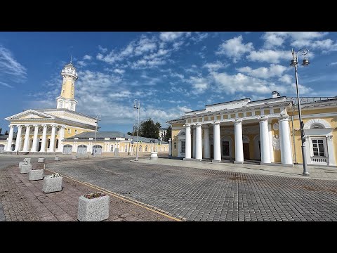Видео: "Экскурсия" по Костроме, Часть 2я: Универмаг - Центр - За Костромка