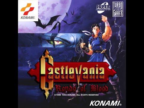 Видео: Castlevania: Rondo of Blood (  PC Engine CD) ( 1993 ) / Konami / прохождение / Rus