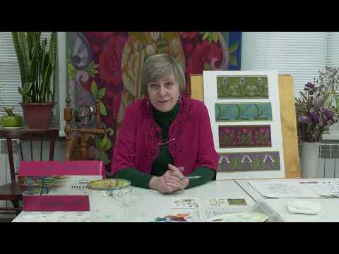 Видео: Растительный орнамент в полосе. Часть 1.